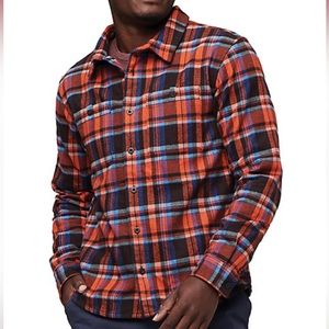 Cotopaxi Mens Mero Wool Flannel szM - Cavern Plaid